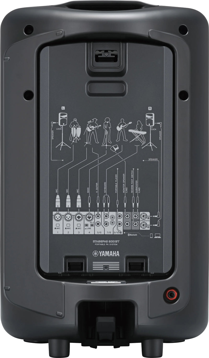 Yamaha STAGEPAS 600BT Portable PA System with Bluetooth