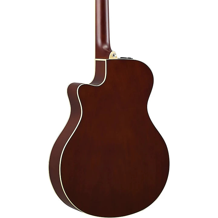 Yamaha APX600 Acoustic/Electric Guitar, Thin-line Cutaway - Natural