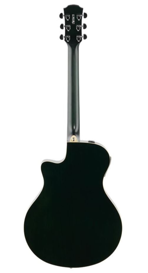 Yamaha APX600 Acoustic/Electric Guitar, Thin-line Cutaway - Blue Burst