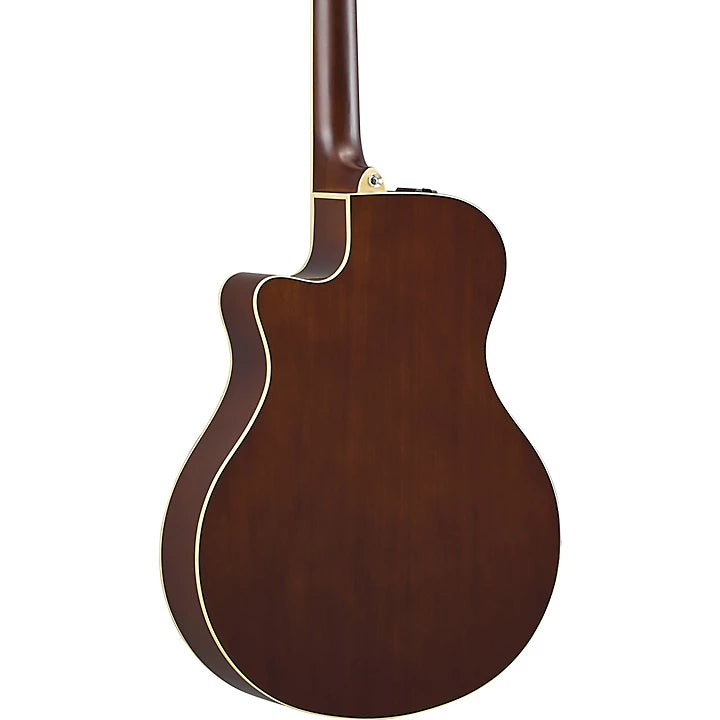 Yamaha APX600 Acoustic/Electric Guitar, Thin-line Cutaway - Old Violin Sunburst