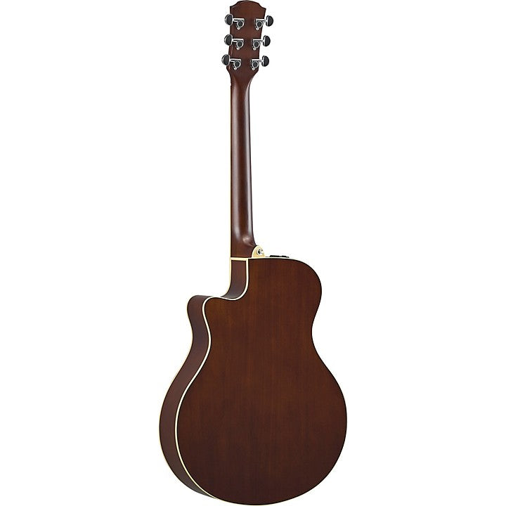 Yamaha APX600 Acoustic/Electric Guitar, Thin-line Cutaway - Old Violin Sunburst
