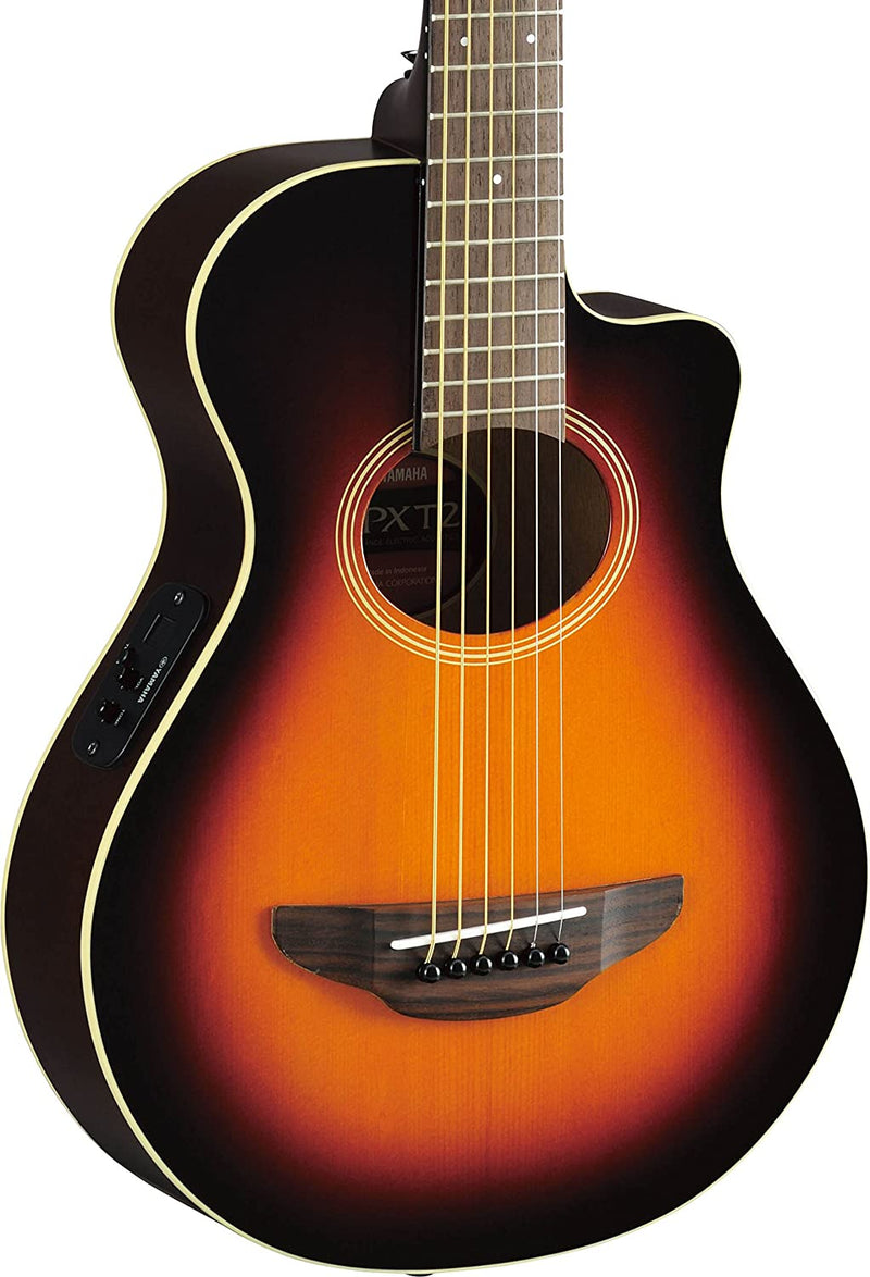 Yamaha APXT2 3/4-Size Acoustic/Electric Cutaway Guitar - Old Violin Sunburst