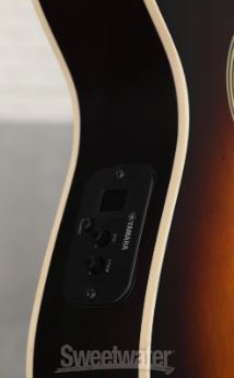 Yamaha APXT2 3/4-Size Acoustic/Electric Cutaway Guitar - Old Violin Sunburst