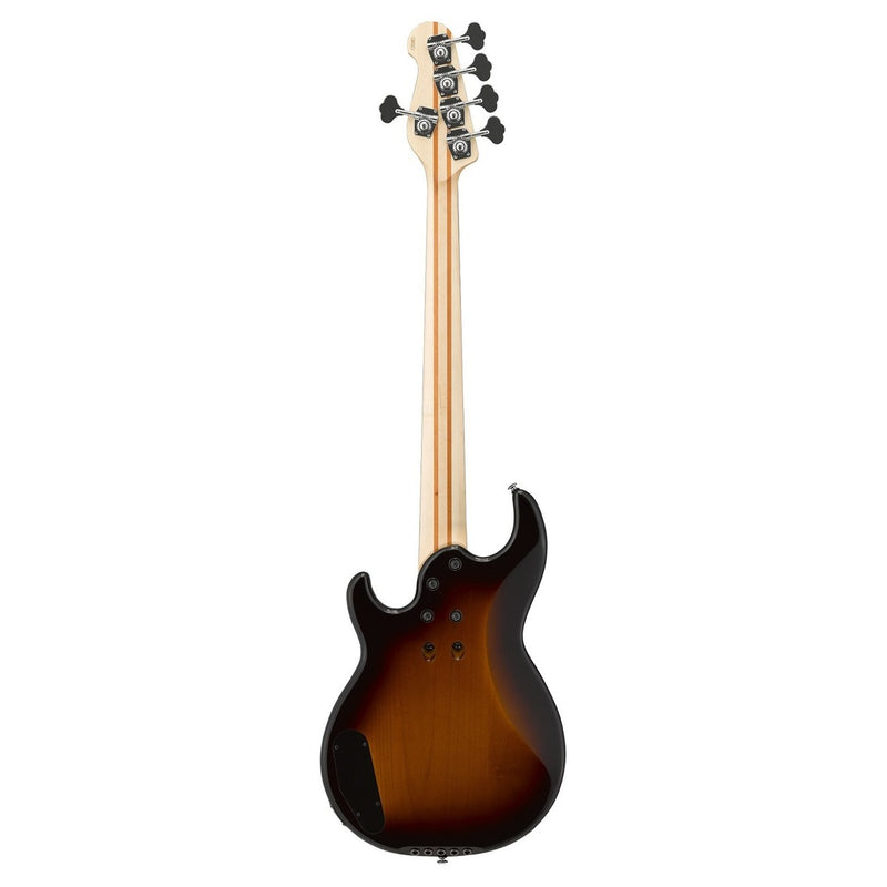 Yamaha BB435, 5-Strings Electric Bass Guitar, Tobacco Brown Sunburst