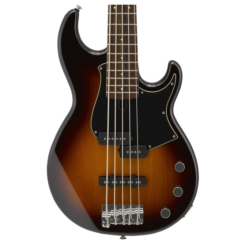 Yamaha BB435, 5-Strings Electric Bass Guitar, Tobacco Brown Sunburst