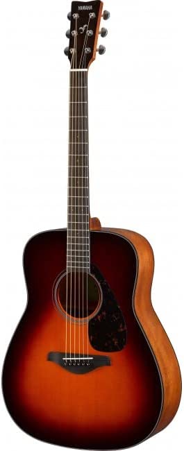 Yamaha FG800 Acoustic Guitar, Dreadnought Solid Top, Brown Sun Burst