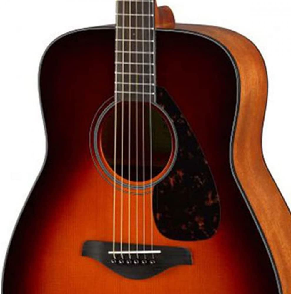 Yamaha FG800 Acoustic Guitar, Dreadnought Solid Top, Brown Sun Burst