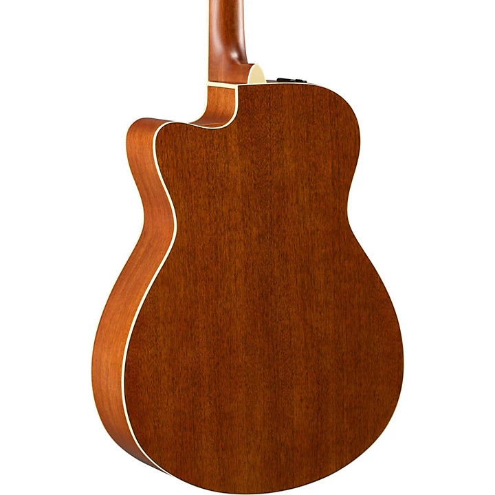 Yamaha FSX800C Concert Small Body Cutaway, Acoustic/Electric Guitar, Natural