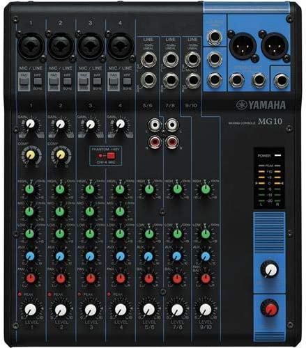 Yamaha MG10 10-channel Mixer with Effects