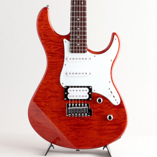 Yamaha PAC212VQM, Pacifica 200 Series Electric Guitar, Caramel Brown