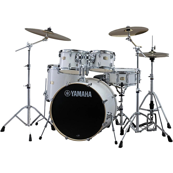 Yamaha SBP2F50 Stage Custom Birch Shell Pack, 5pieces, Pure White