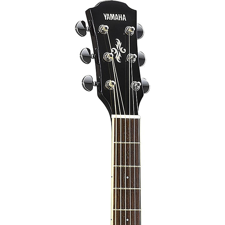 Yamaha APX600 Acoustic/Electric Guitar, Thin-line Cutaway - Black