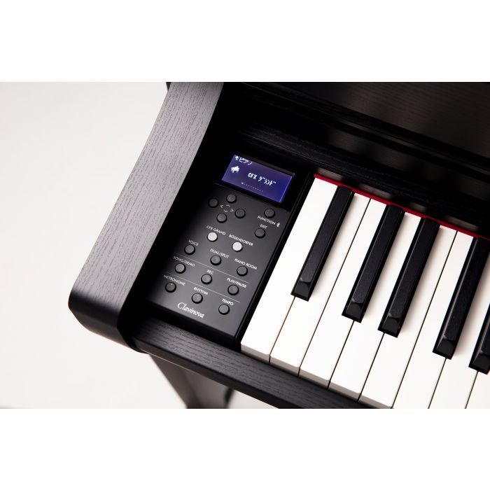 Yamaha CLP-745B Clavinova Digital Upright Piano, Black, w/Bench