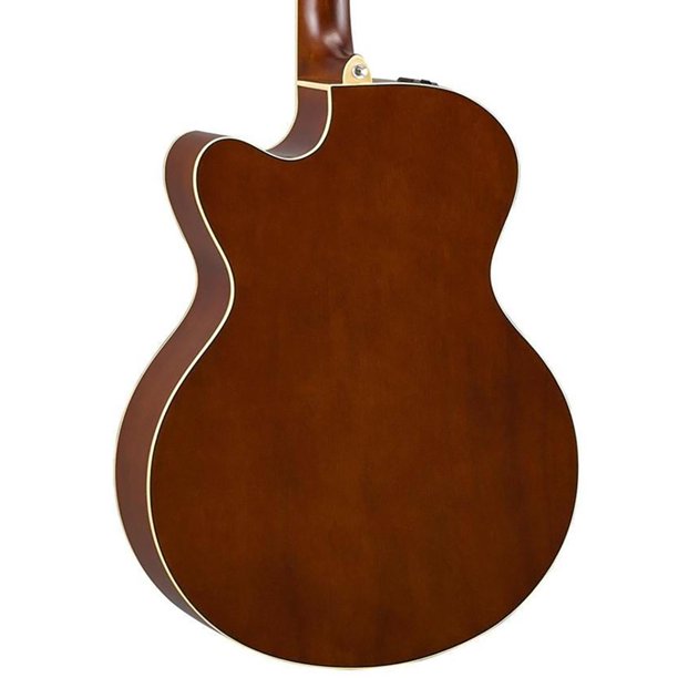 Yamaha CPX600, Medium Jumbo Acoustic/Electric Cutaway Guitar, Vintage Tint
