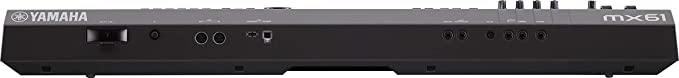 Yamaha MX61, 61-Key Music Synthesizer, Black