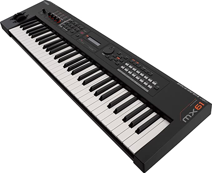 Yamaha MX61, 61-Key Music Synthesizer, Black