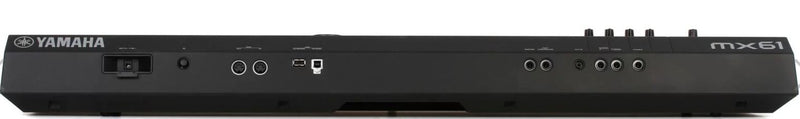 Yamaha MX61, 61-Key Music Synthesizer, Black