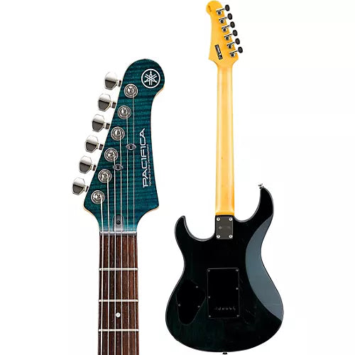 Yamaha PAC612VIIFM, Pacifica 600 Series, Electric Guitar, Indigo Blue