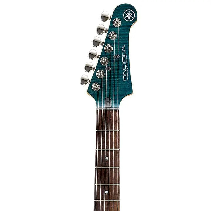 Yamaha PAC612VIIFM, Pacifica 600 Series, Electric Guitar, Indigo Blue