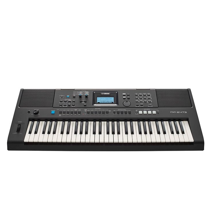 Yamaha PSR-E473, 61-Key Portable Keyboard Power Supply Included