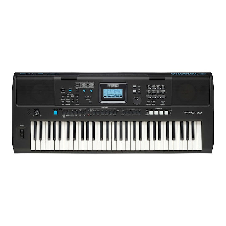 Yamaha PSR-E473, 61-Key Portable Keyboard Power Supply Included