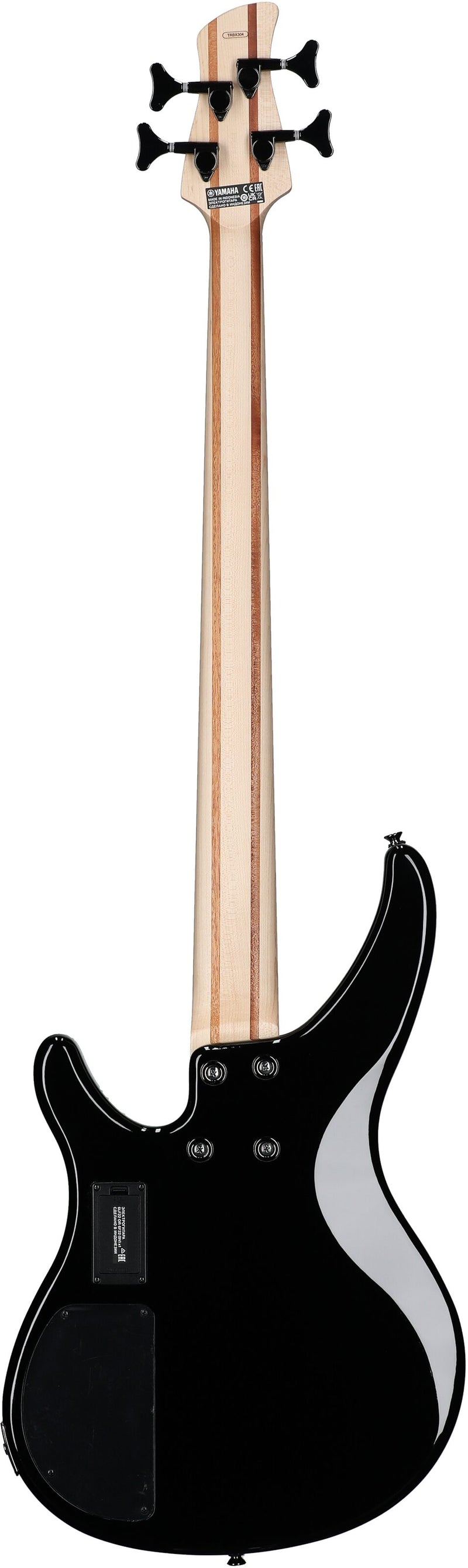 Yamaha TRBX304, Electric Bass Guitar, Mahogany, 4 Strings, Black
