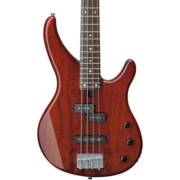 Yamaha TRBX174EW, Electric Bass Guitar, 4 Strings, Root Beer