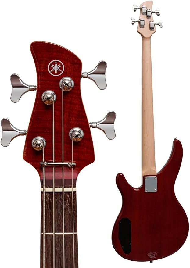 Yamaha TRBX174EW, Electric Bass Guitar, 4 Strings, Root Beer