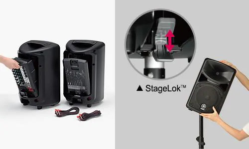 Yamaha STAGEPAS 600BT Portable PA System with Bluetooth